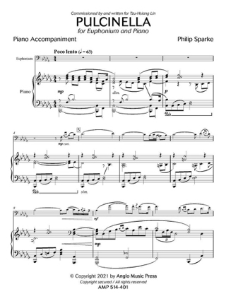 Pulcinella - Philip Sparke - Partition - Tuba